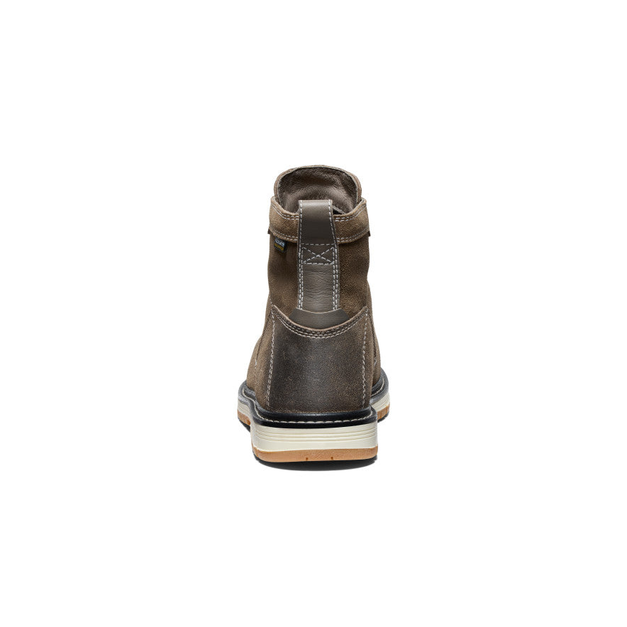Women's San Jose 6 Waterproof 90° Heel Boot (Aluminum Toe) | Steel Grey/Gum - Image 5