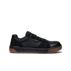Men's Kenton ESD Work Shoe (Carbon Toe) | Black/Gum