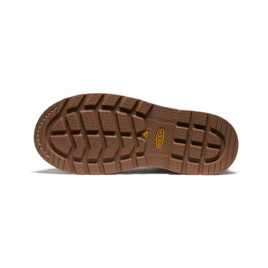 Men's Cincinnati 6 Waterproof 90° Heel Boot (Carbon Toe) | Tuscan Red/Sandshell - Image 6