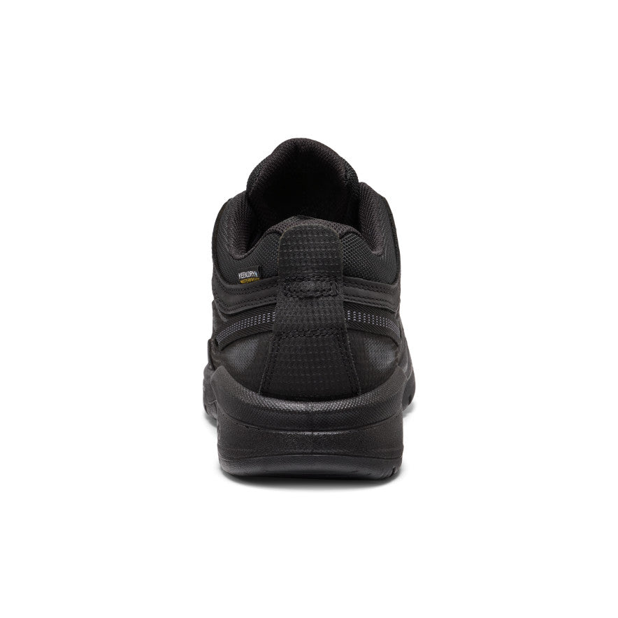 Men's Targhee IV Waterproof Work Shoe (Soft Toe) | Black/Black - Image 5