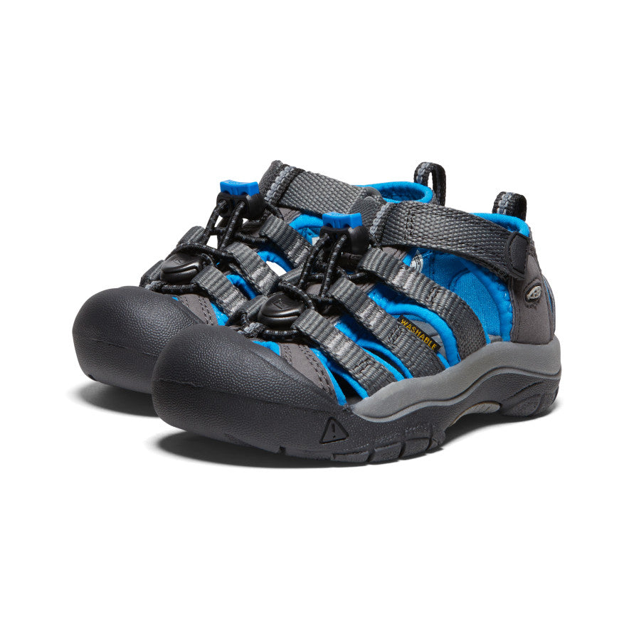 Little Kids' Newport H2 | Magnet/Brilliant Blue - Image 2