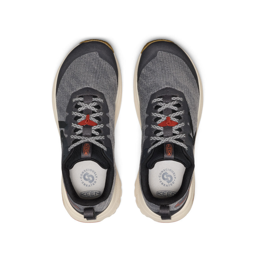 Men's Roam Trail Running Shoe | Magnet/Burnt Brick - Image 4