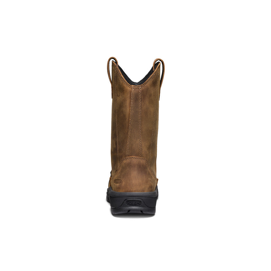 Women's Evanston Pull-On Waterproof Boot (Carbon Toe) | Bison/Black - Image 5