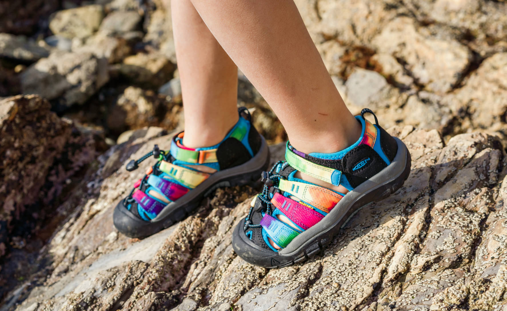 Big Kids' Newport H2 | Naval Academy/Keen Yellow - Image 7