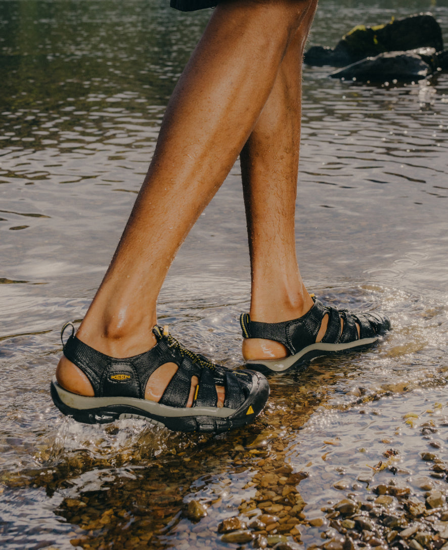 Men's Newport H2 Sandal Wide | Black - Image 9