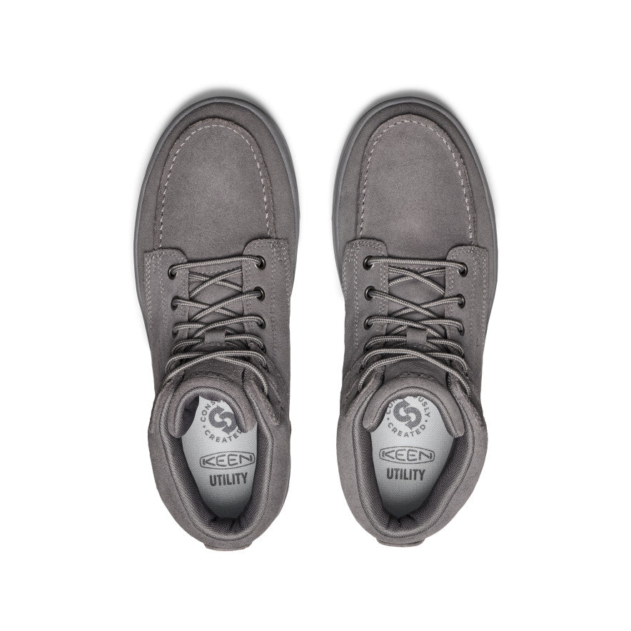 Men's Gibson Boot (Soft Toe) | Steel Grey/Steel Grey - Image 4