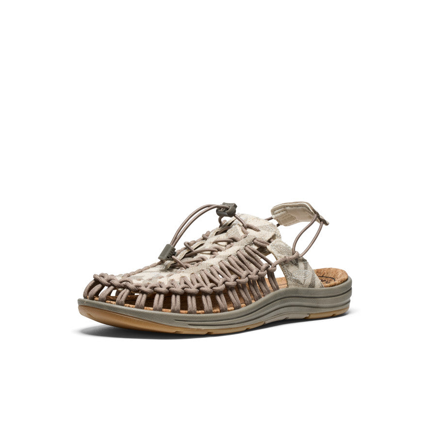 All Gender UNEEK II Convertible Canvas Sneaker | Brindle/Natural - Image 3