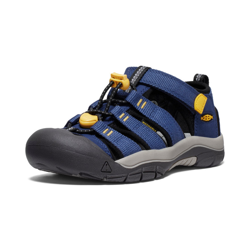 Big Kids' Newport H2 | Naval Academy/Keen Yellow - Image 3